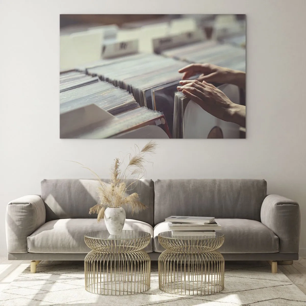Quadro su vetro - Alla ricerca delle emozioni - 70x50cm - Alla ricerca di emozioni - Decorazione murale moderna per soggiorno e camera da letto ARTTOR