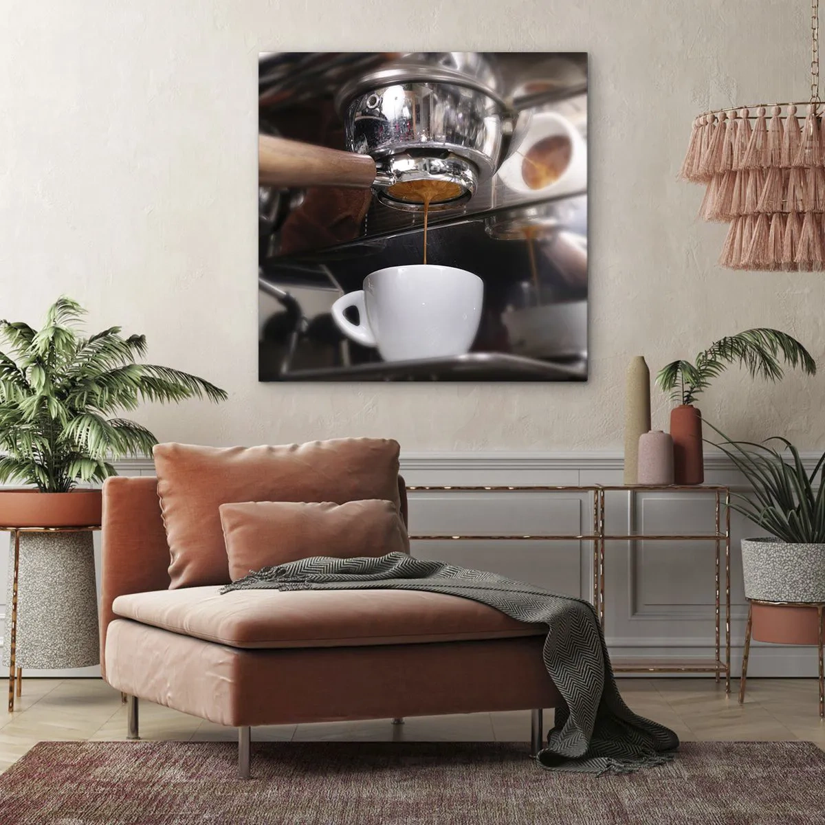 Quadro su tela - Stampe su Tela - Il miglior momento della giornata - 30x30 cm